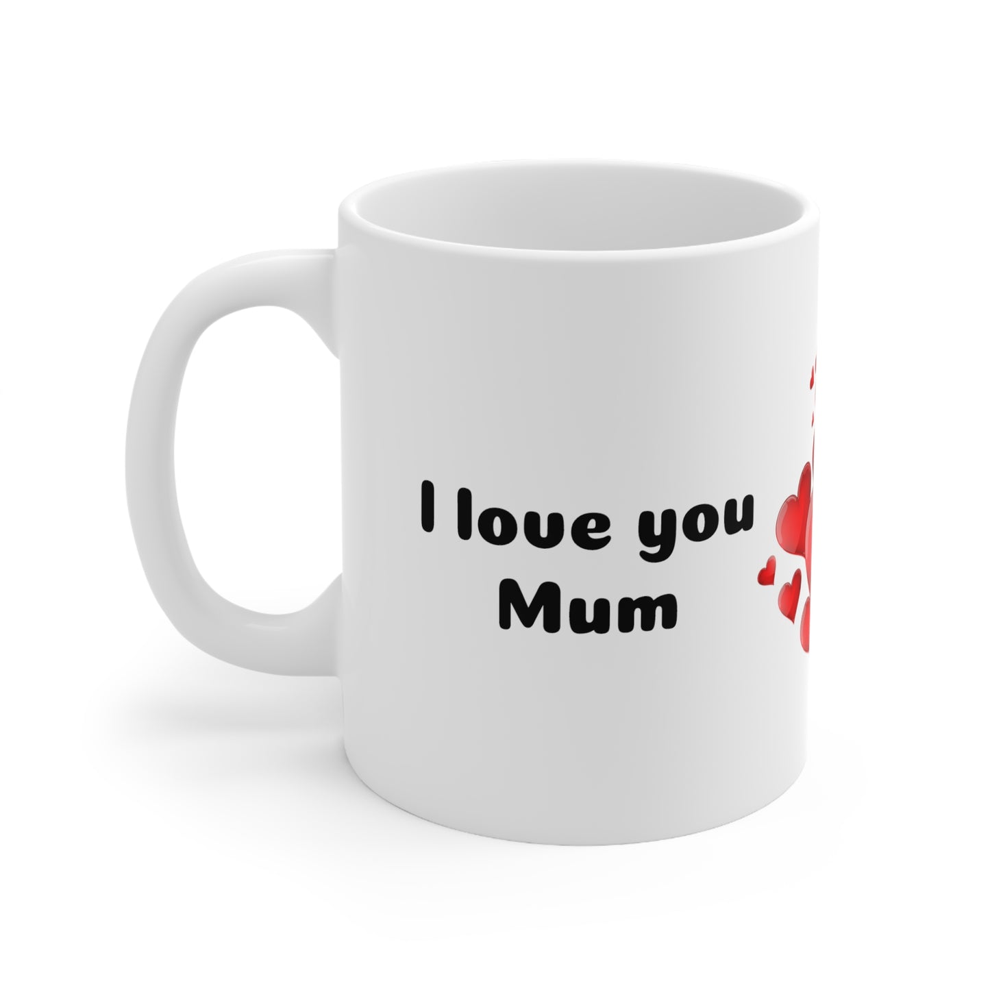 Ceramic Mug - White Accent - 11oz / 0.33 l (For mum)